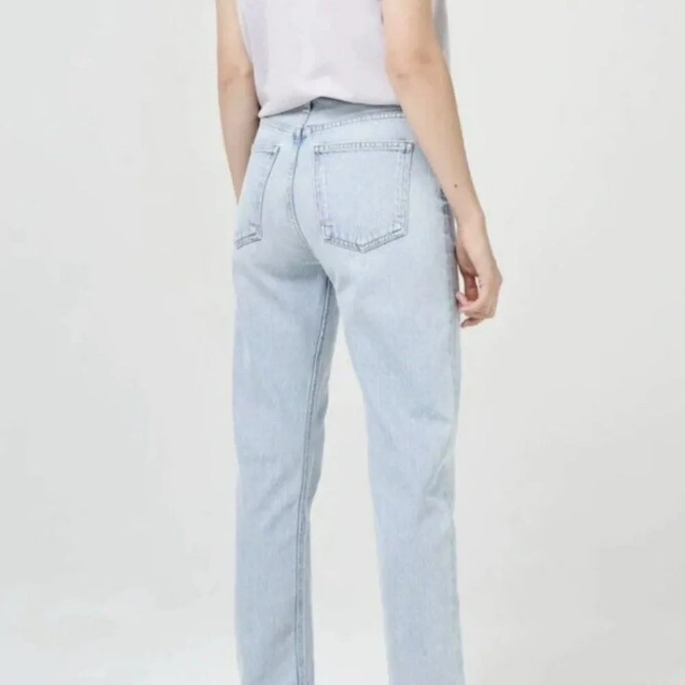 Agolde Mia mid rose straight leg jeans in Dimension, size 33 - Picture 5 of 5